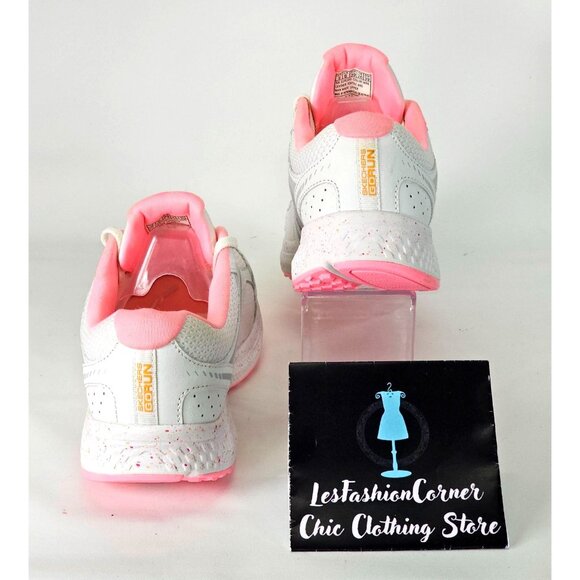 Skechers Women's White/Pink Go Run Consistent-Vivid Horizon Shoes Sz 9 222 - Picture 6 of 16